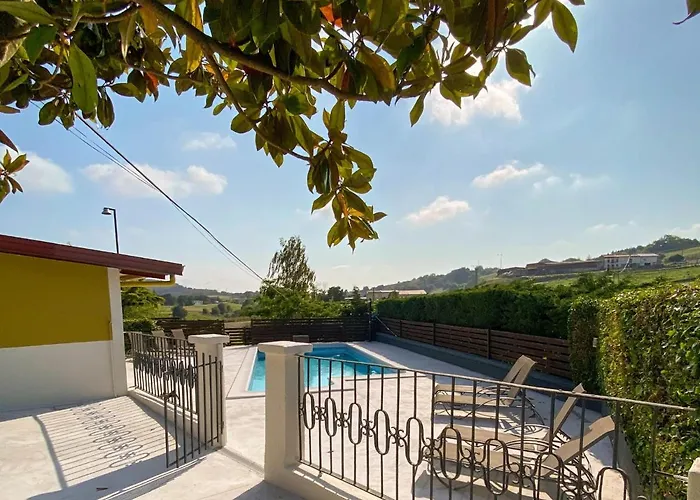 Cantabria Collection - Espectacular Casa Con Piscina Y Jardin Ferienhaus Oruna